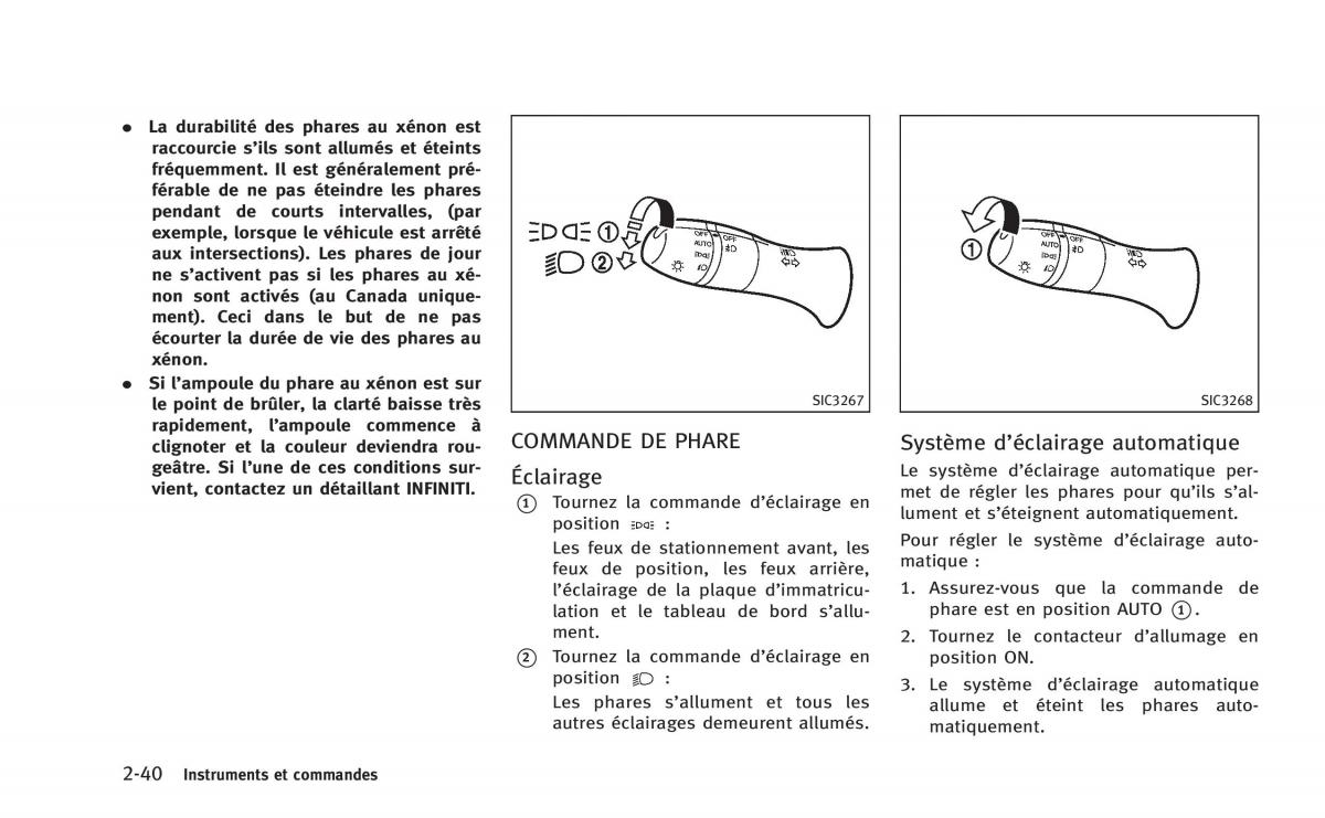 manual  Infiniti Q60 Coupe manuel du proprietaire / page 125