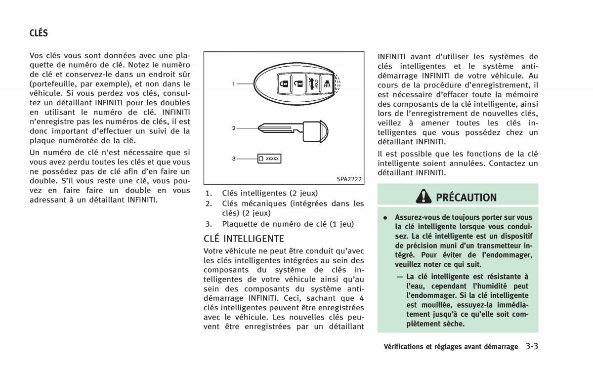 manual  Infiniti Q60 Coupe manuel du proprietaire / page 156