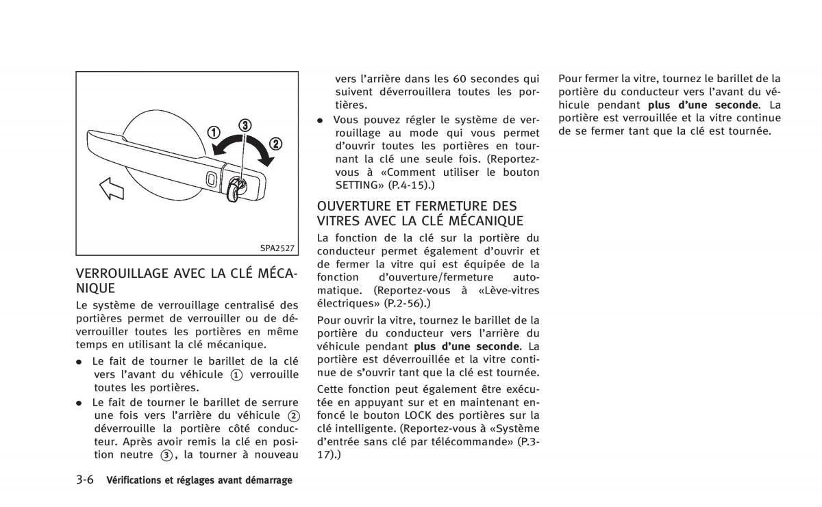 manual  Infiniti Q60 Coupe manuel du proprietaire / page 159