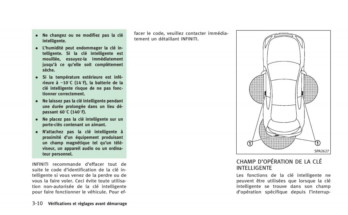 manual  Infiniti Q60 Coupe manuel du proprietaire / page 163