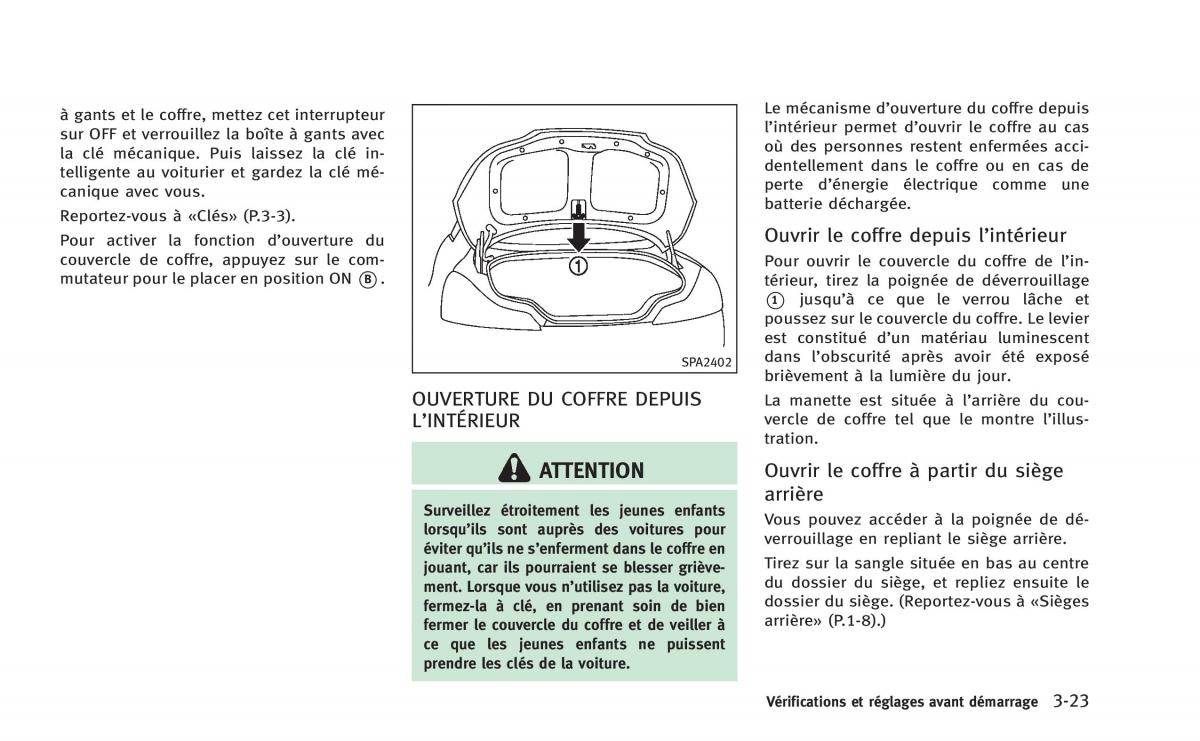 manual  Infiniti Q60 Coupe manuel du proprietaire / page 176