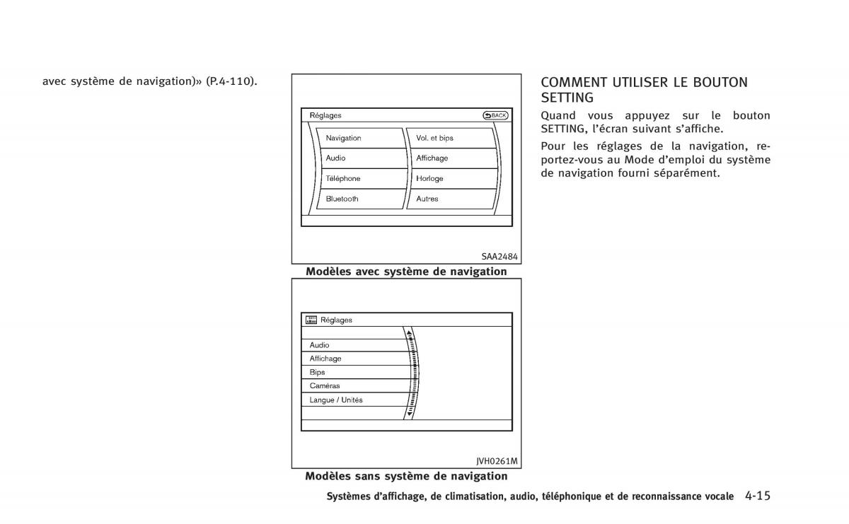 manual  Infiniti Q60 Coupe manuel du proprietaire / page 204