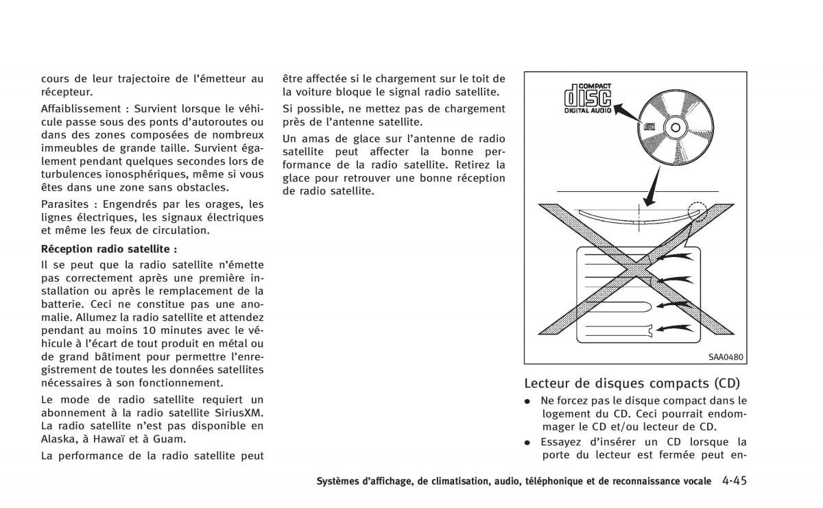 manual  Infiniti Q60 Coupe manuel du proprietaire / page 234