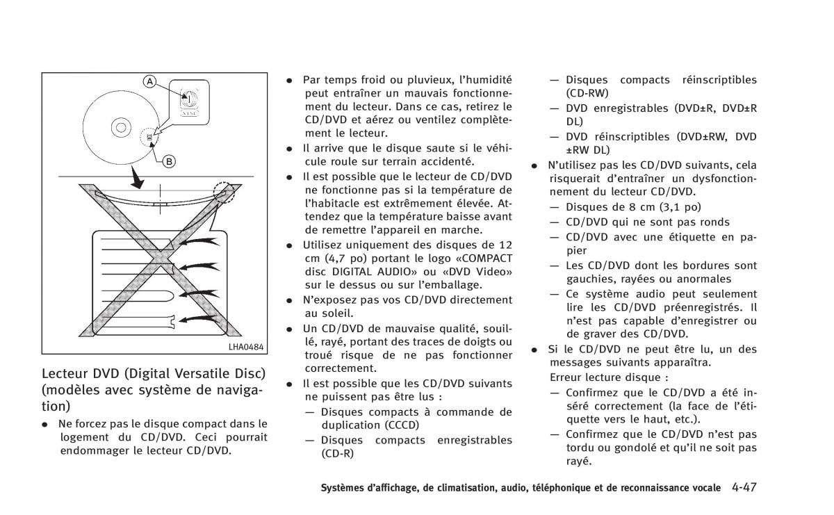 manual  Infiniti Q60 Coupe manuel du proprietaire / page 236