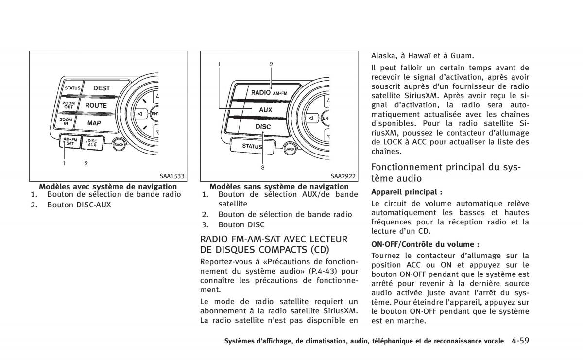 manual  Infiniti Q60 Coupe manuel du proprietaire / page 248