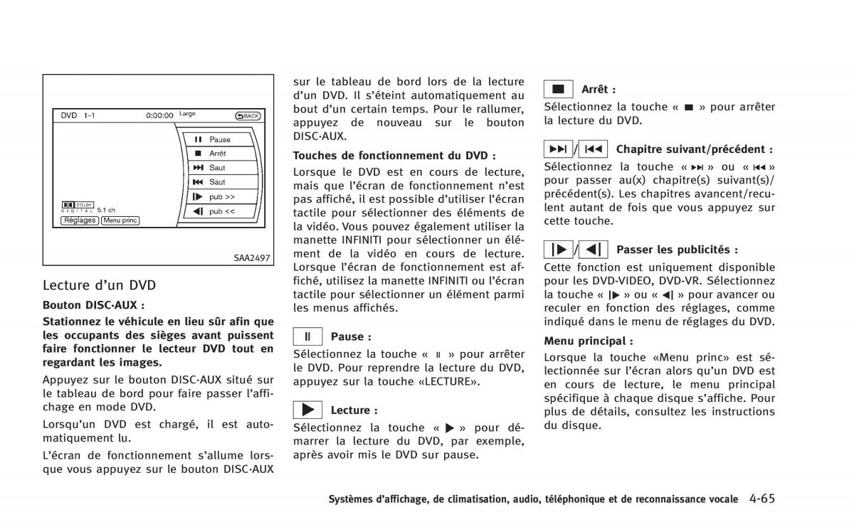 manual  Infiniti Q60 Coupe manuel du proprietaire / page 254