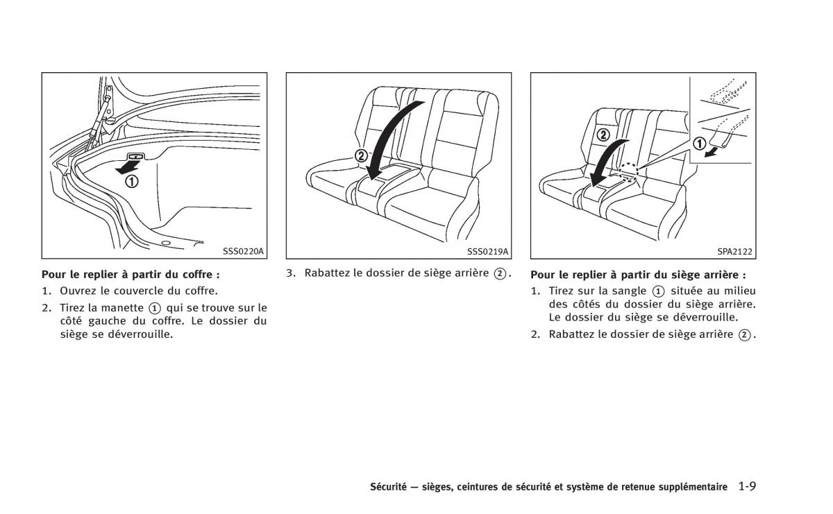 Infiniti Q60 Coupe manuel du proprietaire / page 32