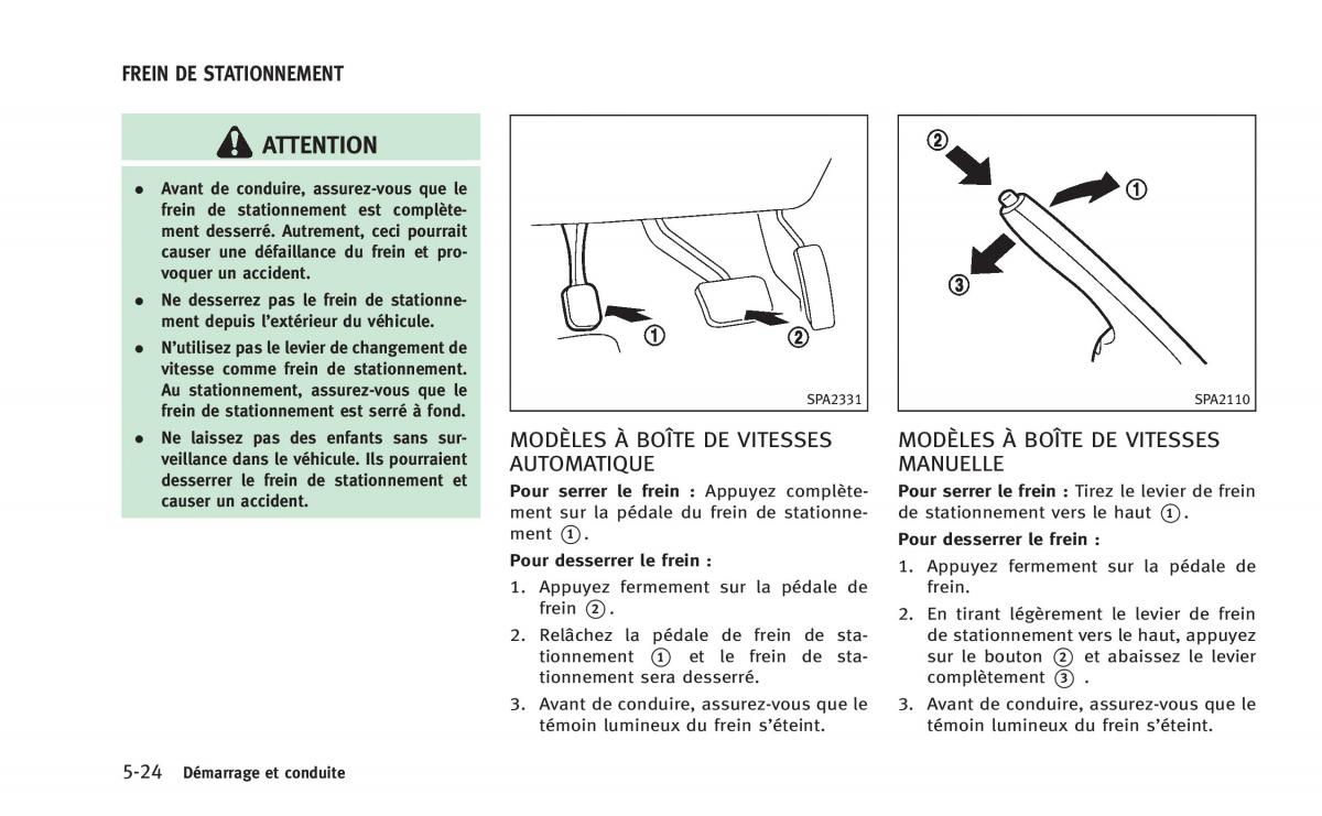 manual  Infiniti Q60 Coupe manuel du proprietaire / page 353