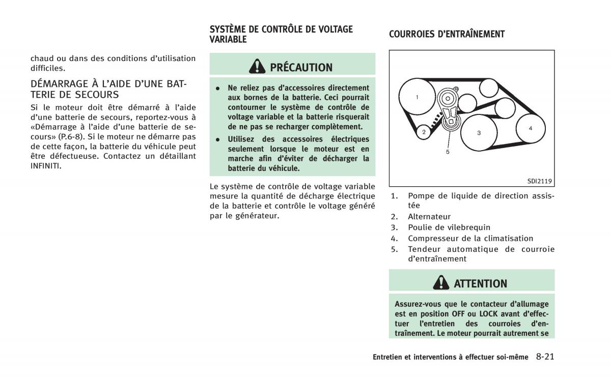 manual  Infiniti Q60 Coupe manuel du proprietaire / page 444