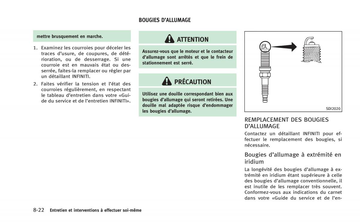 manual  Infiniti Q60 Coupe manuel du proprietaire / page 445