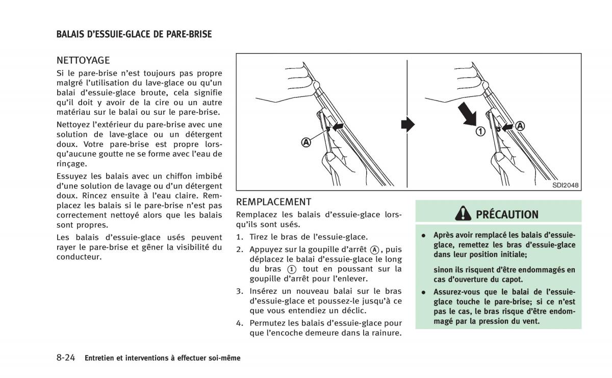 manual  Infiniti Q60 Coupe manuel du proprietaire / page 447