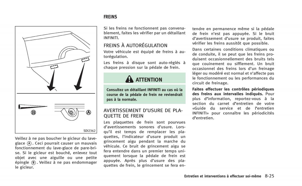 manual  Infiniti Q60 Coupe manuel du proprietaire / page 448