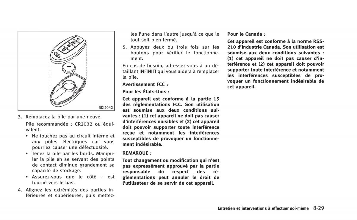 manual  Infiniti Q60 Coupe manuel du proprietaire / page 452