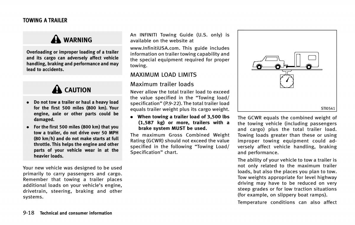 Infiniti QX80 owners manual / page 547