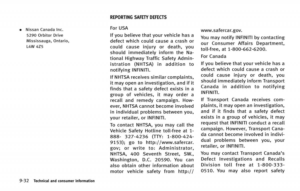 Infiniti QX80 owners manual / page 561