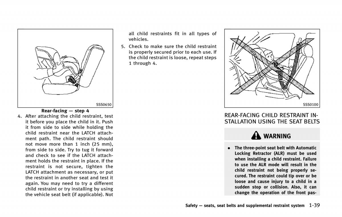 Infiniti QX80 owners manual / page 62