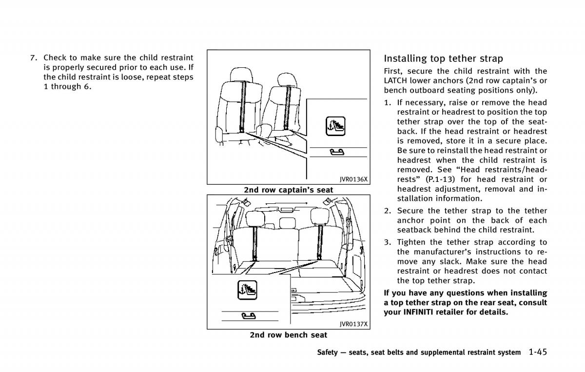 Infiniti QX80 owners manual / page 68