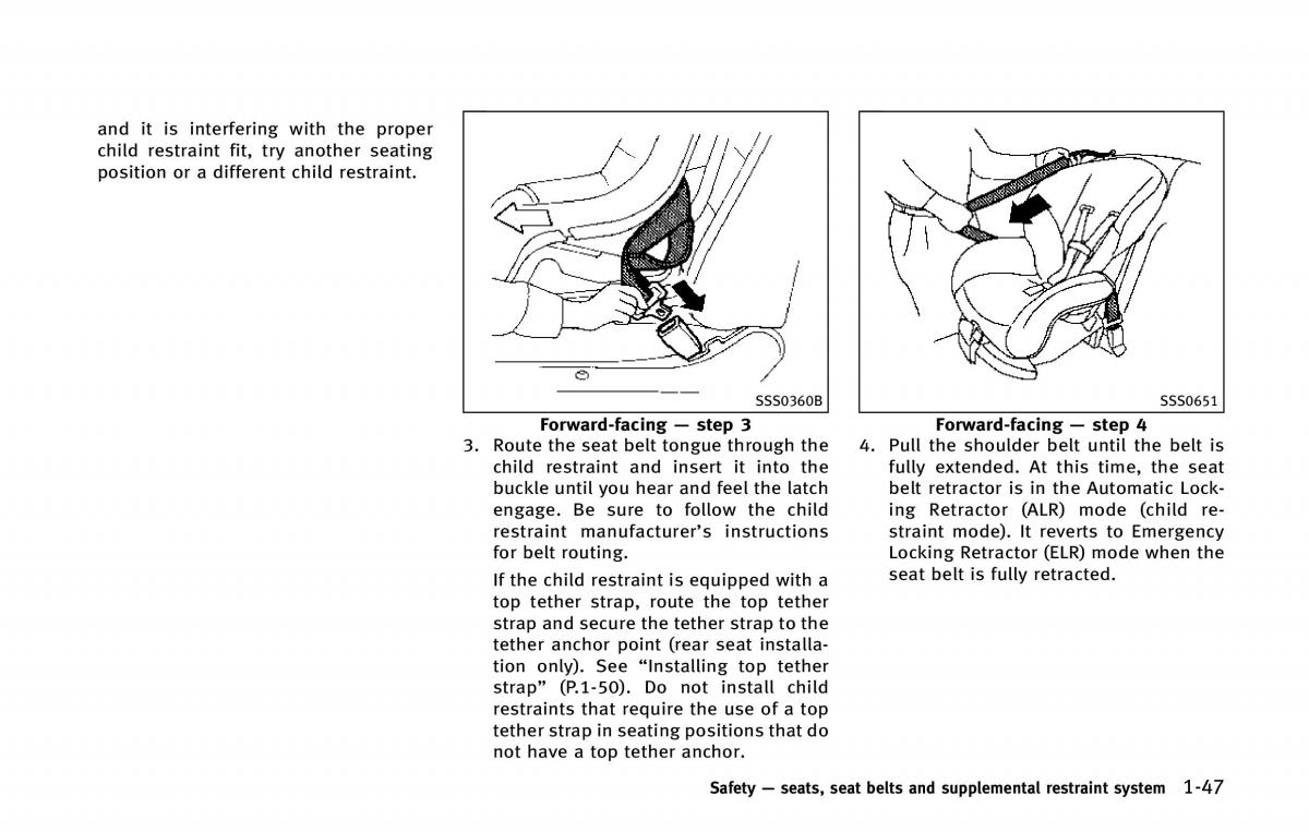 Infiniti QX80 owners manual / page 70