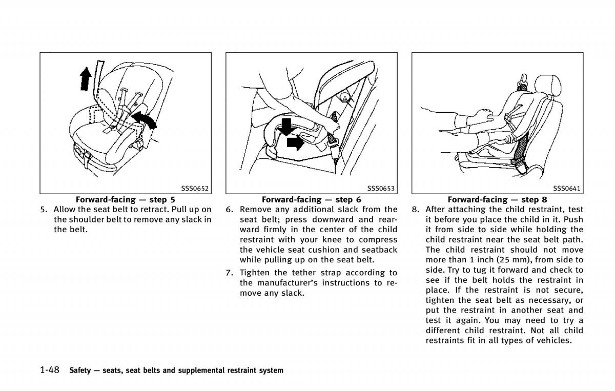 Infiniti QX80 owners manual / page 71