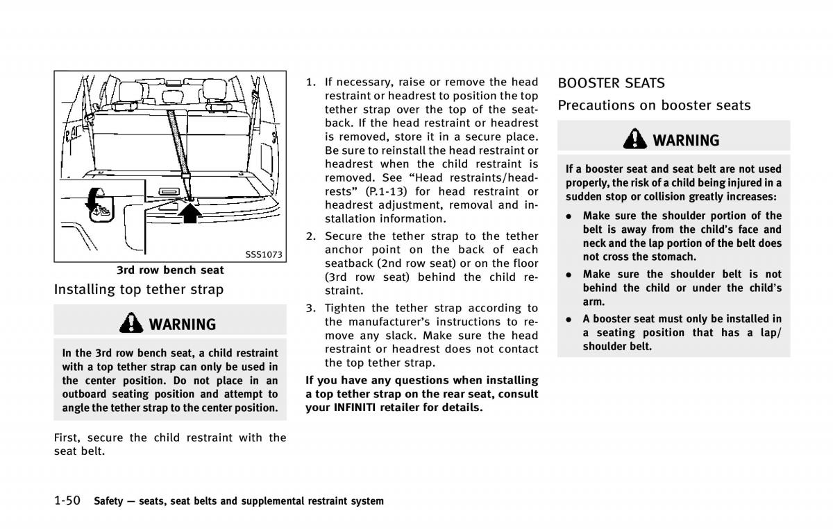 Infiniti QX80 owners manual / page 73