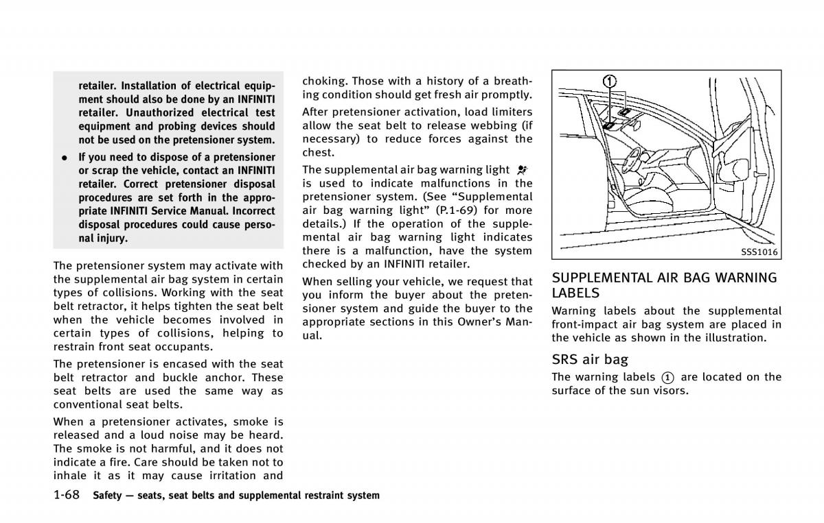 Infiniti QX80 owners manual / page 91