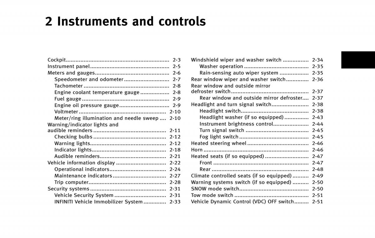 Infiniti QX80 owners manual / page 94