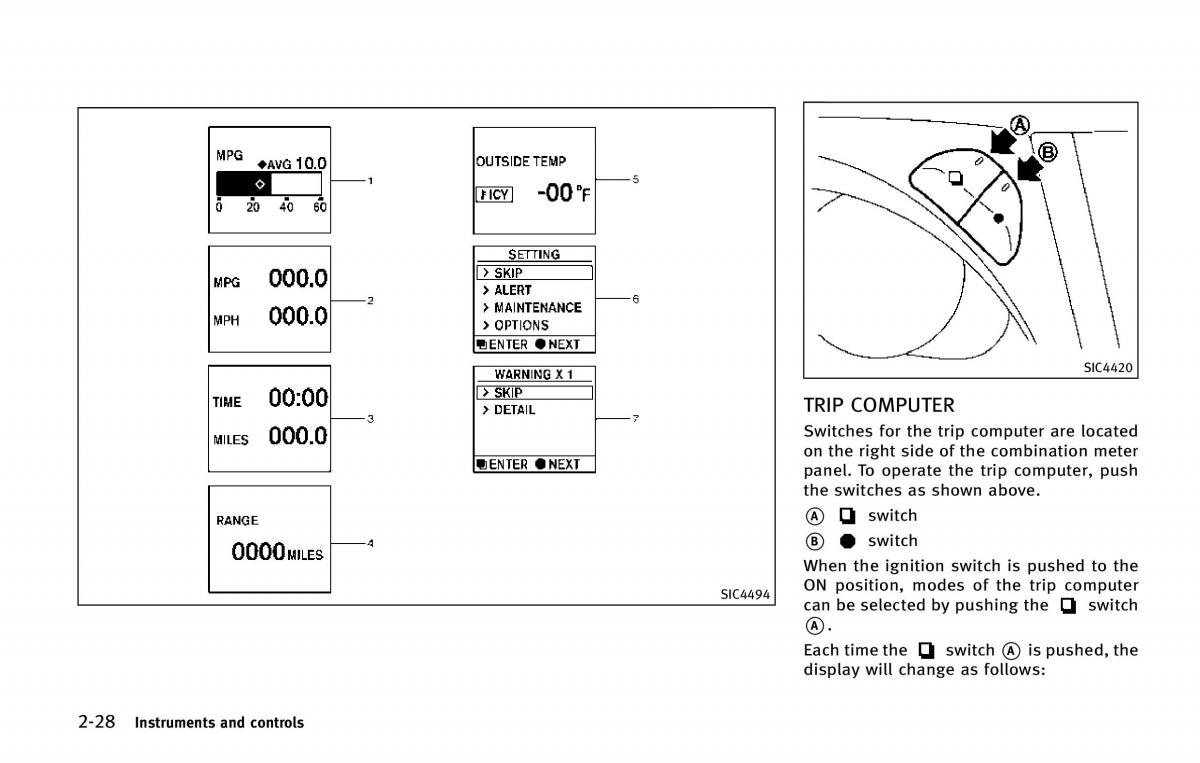 Infiniti QX80 owners manual / page 121