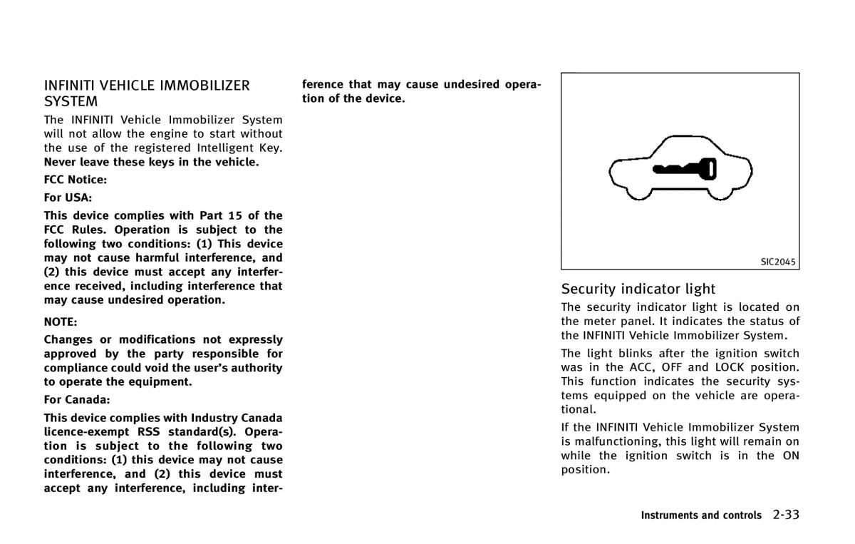 Infiniti QX80 owners manual / page 126