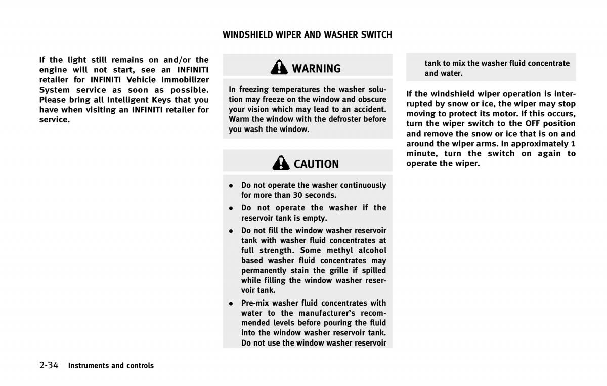 Infiniti QX80 owners manual / page 127