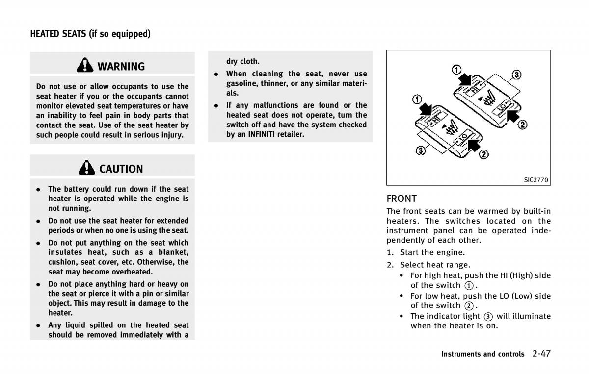 Infiniti QX80 owners manual / page 140