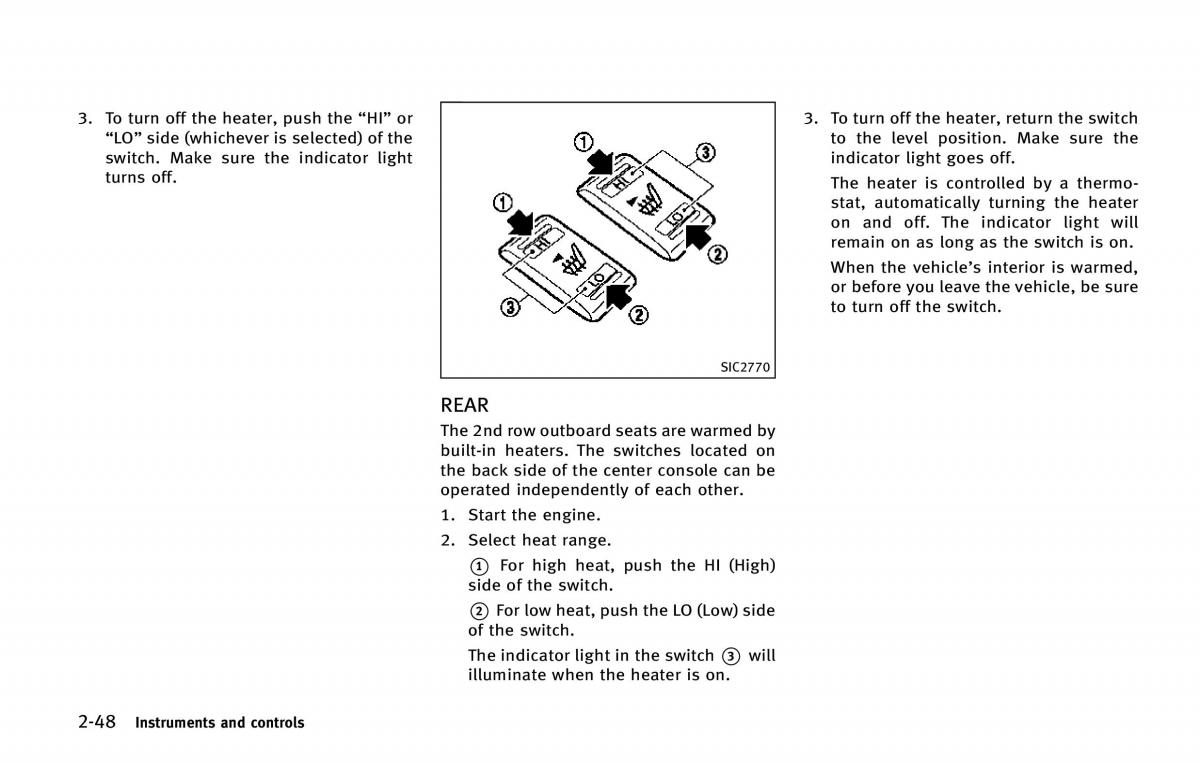 Infiniti QX80 owners manual / page 141