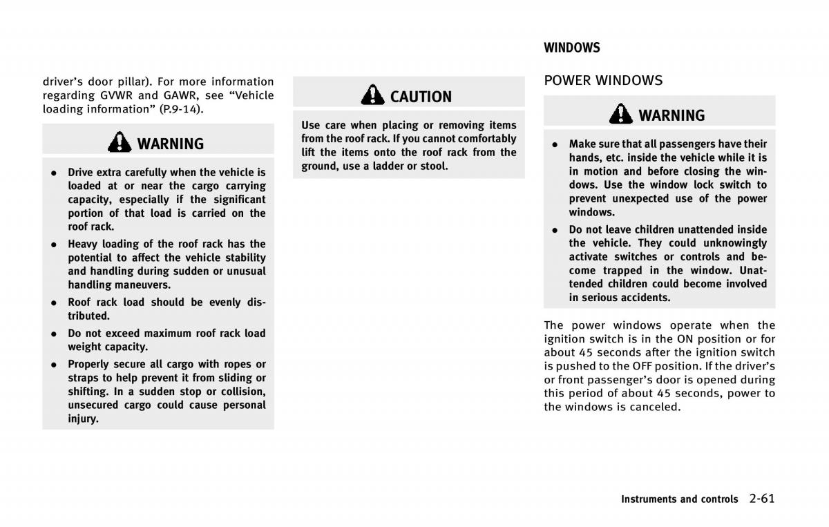 Infiniti QX80 owners manual / page 154