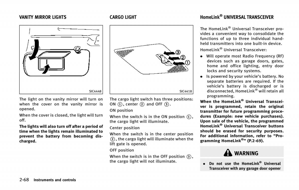 Infiniti QX80 owners manual / page 161