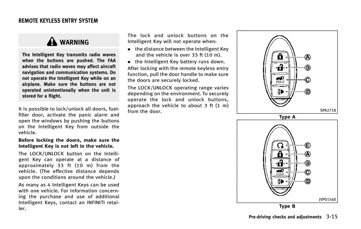 Infiniti QX80 owners manual / page 180