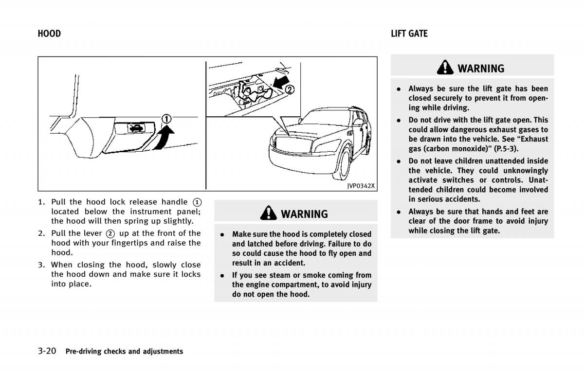 Infiniti QX80 owners manual / page 185