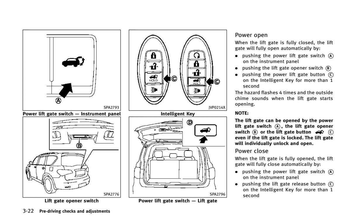 Infiniti QX80 owners manual / page 187