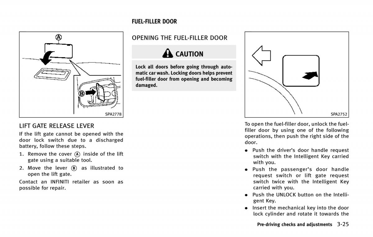 Infiniti QX80 owners manual / page 190