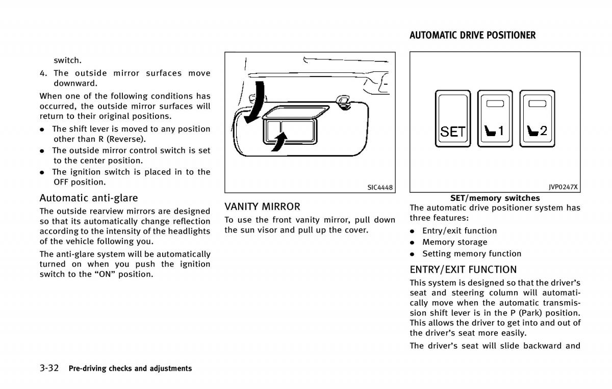 Infiniti QX80 owners manual / page 197