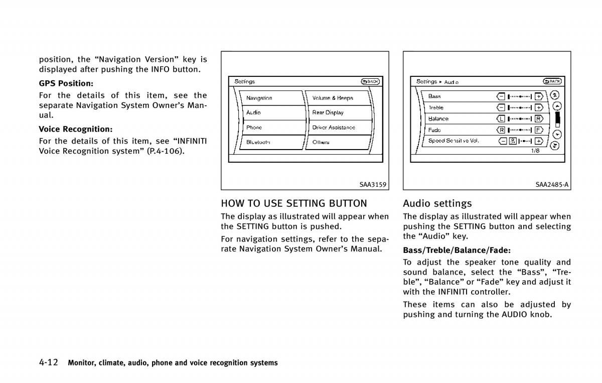 Infiniti QX80 owners manual / page 213