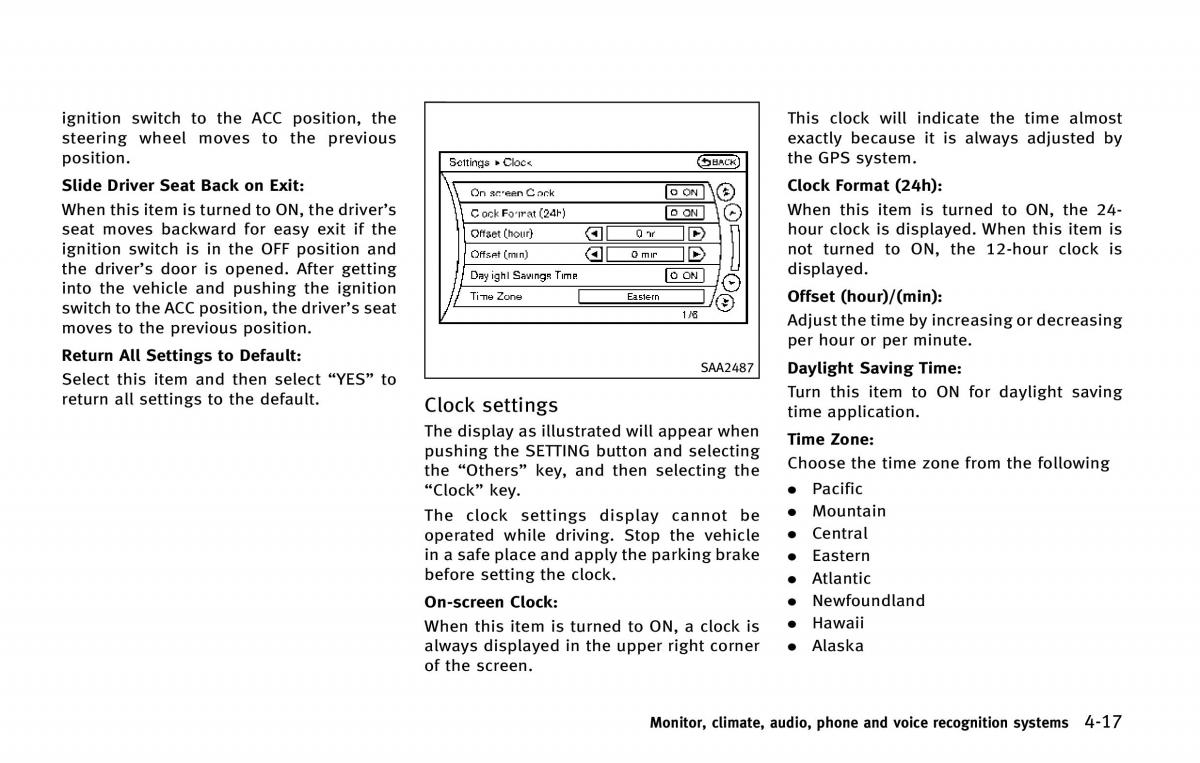 Infiniti QX80 owners manual / page 218