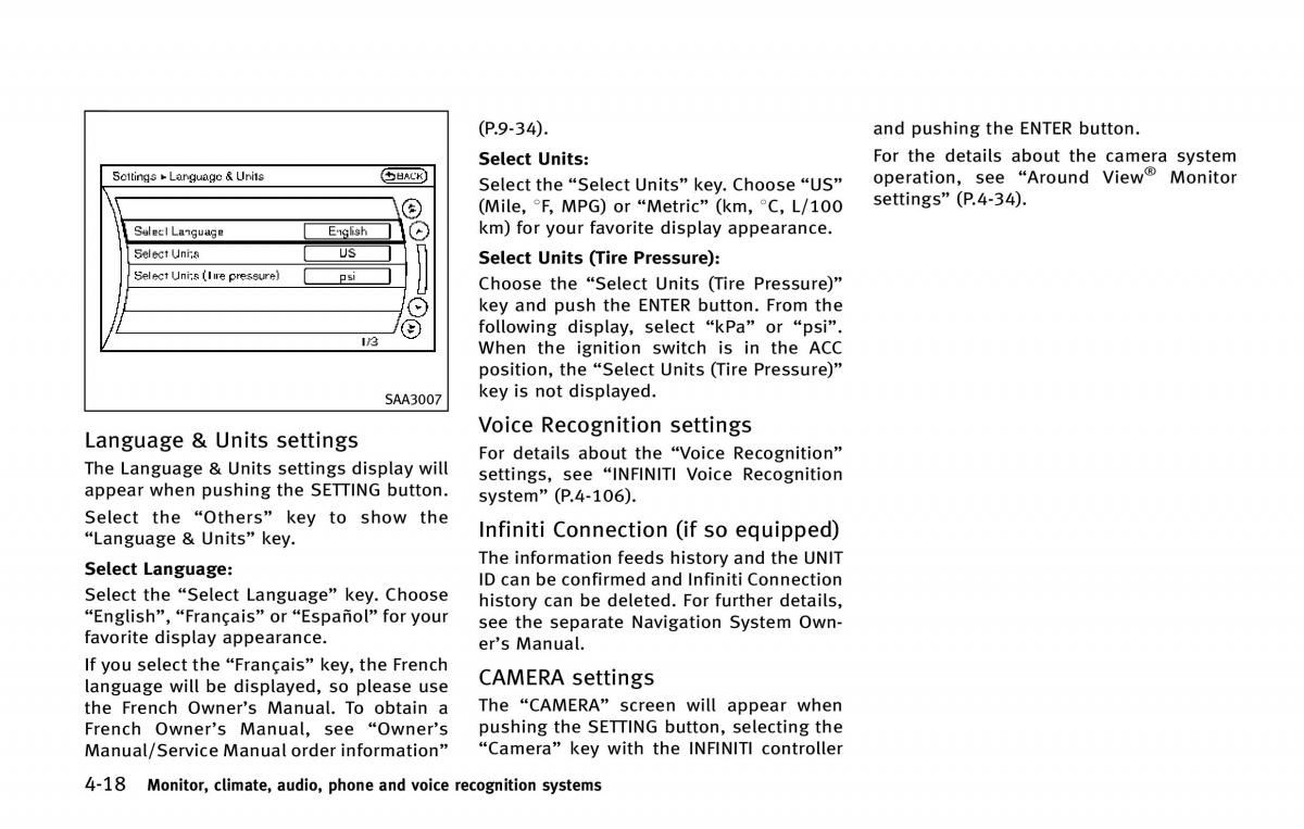 Infiniti QX80 owners manual / page 219