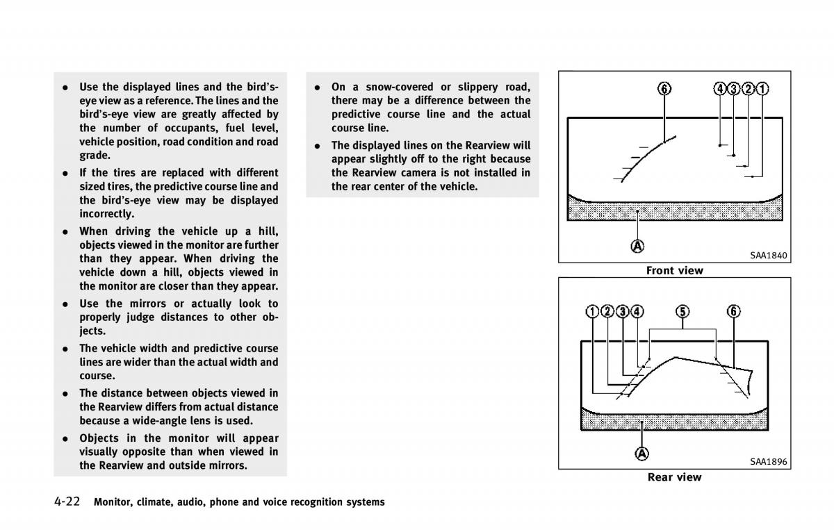 Infiniti QX80 owners manual / page 223