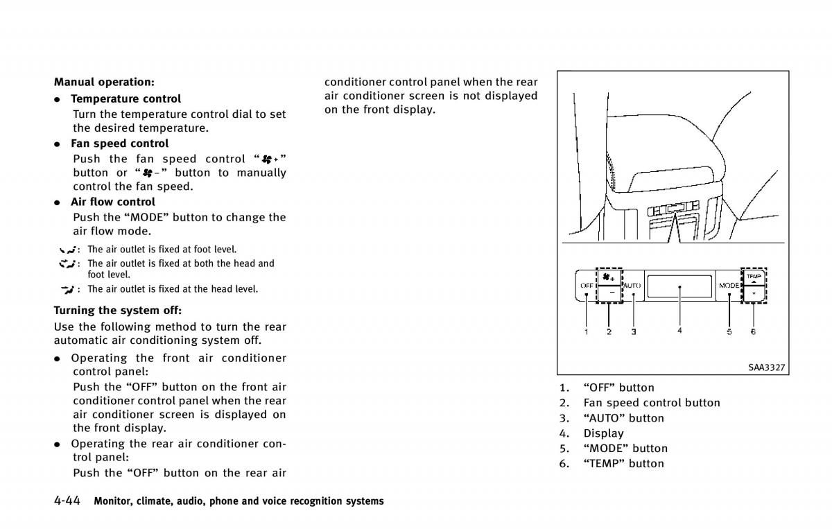 Infiniti QX80 owners manual / page 245