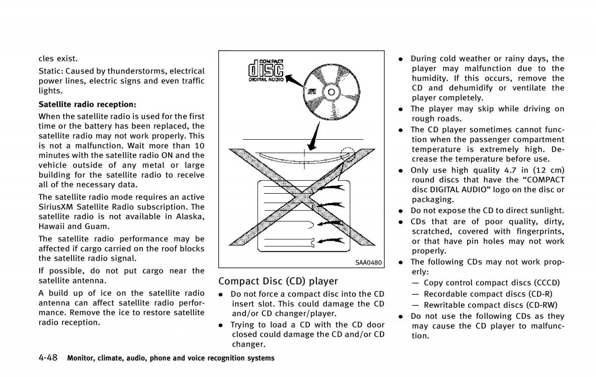 Infiniti QX80 owners manual / page 249