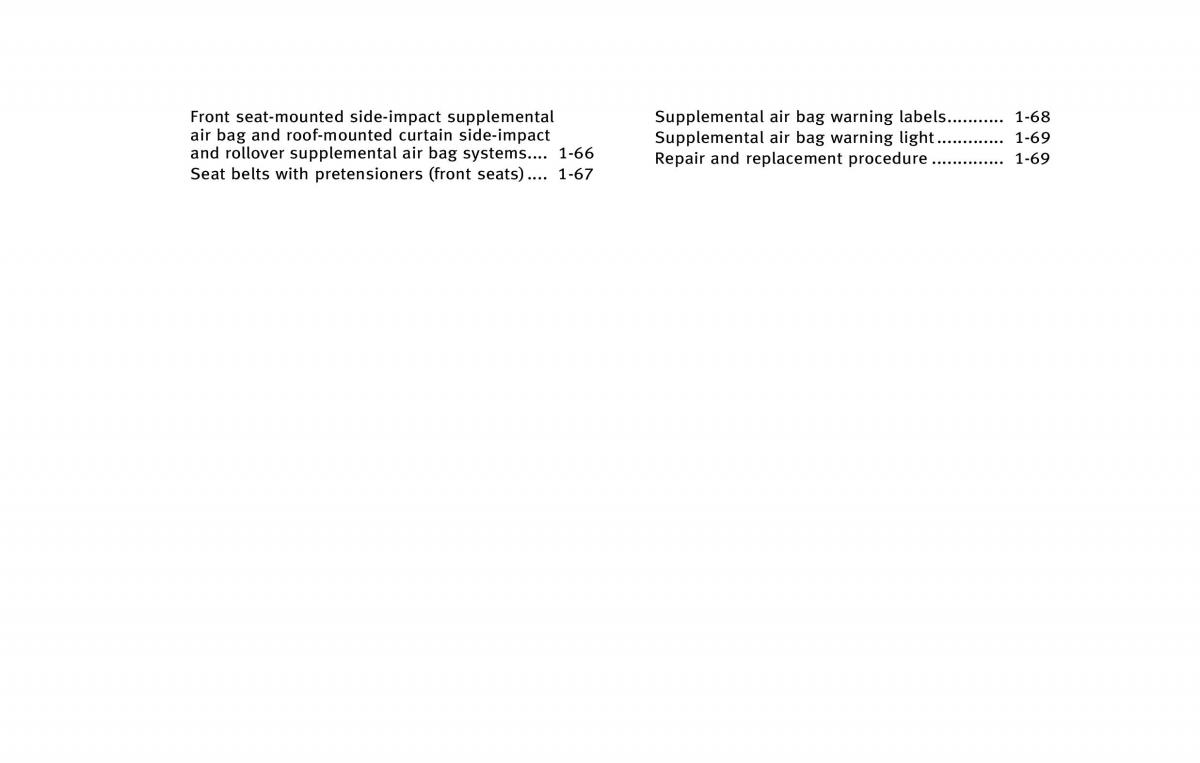 Infiniti QX80 owners manual / page 25