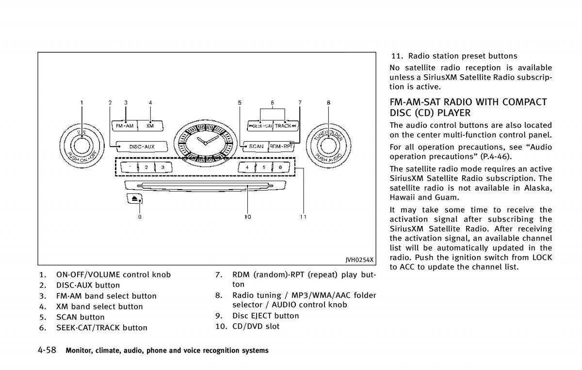 Infiniti QX80 owners manual / page 259