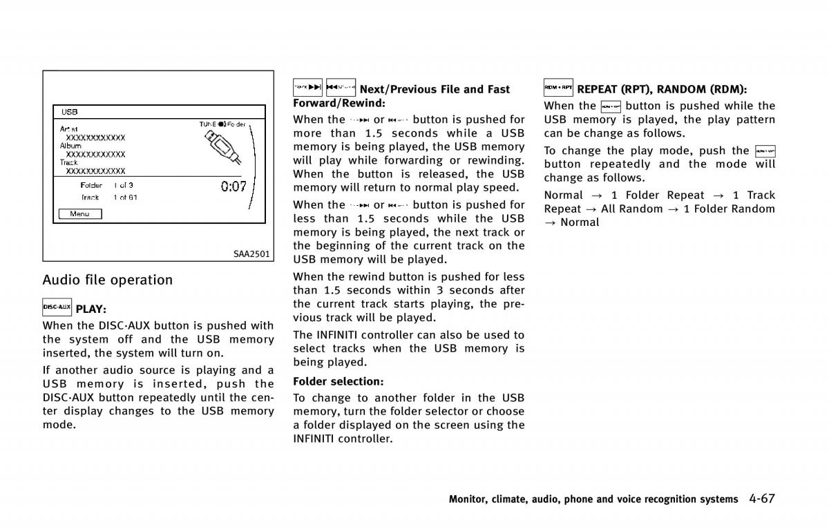 Infiniti QX80 owners manual / page 268