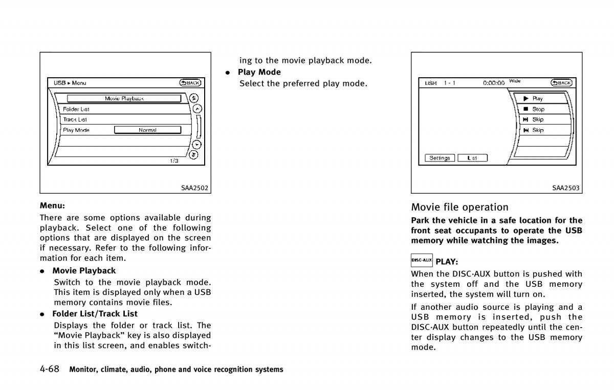 Infiniti QX80 owners manual / page 269