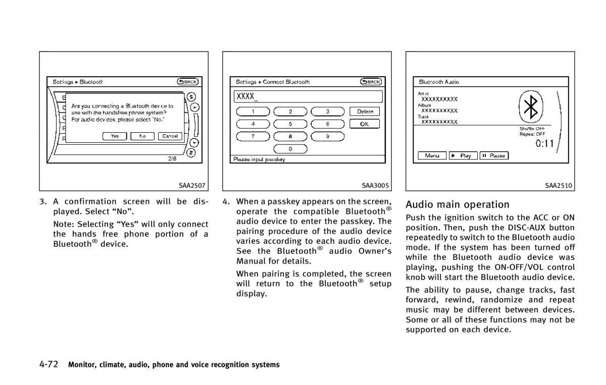 Infiniti QX80 owners manual / page 273