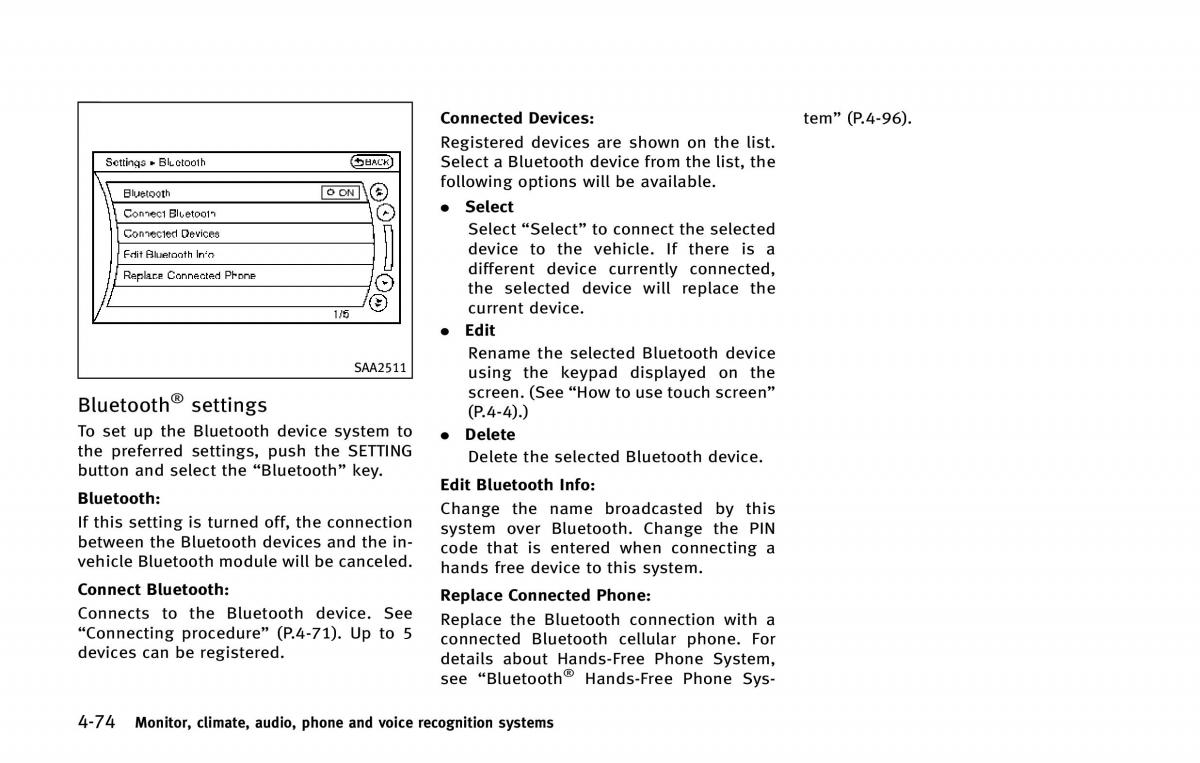 Infiniti QX80 owners manual / page 275